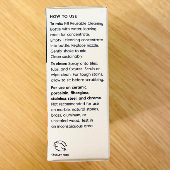 Grove Co. Tub & Tile Cleaner Concentrate 2 Pack Orange and Rosemary 1 Fl Oz Each - Picture 5 of 7